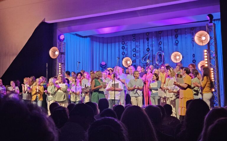 Auftritt bei Jubiläumskonzert der Choryfeen in Kirchardt